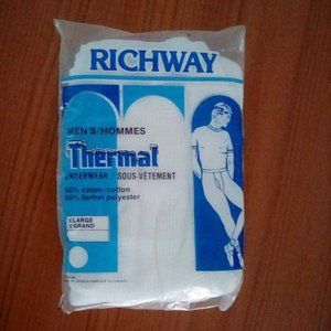 New in package, men's XL thermal long underwear